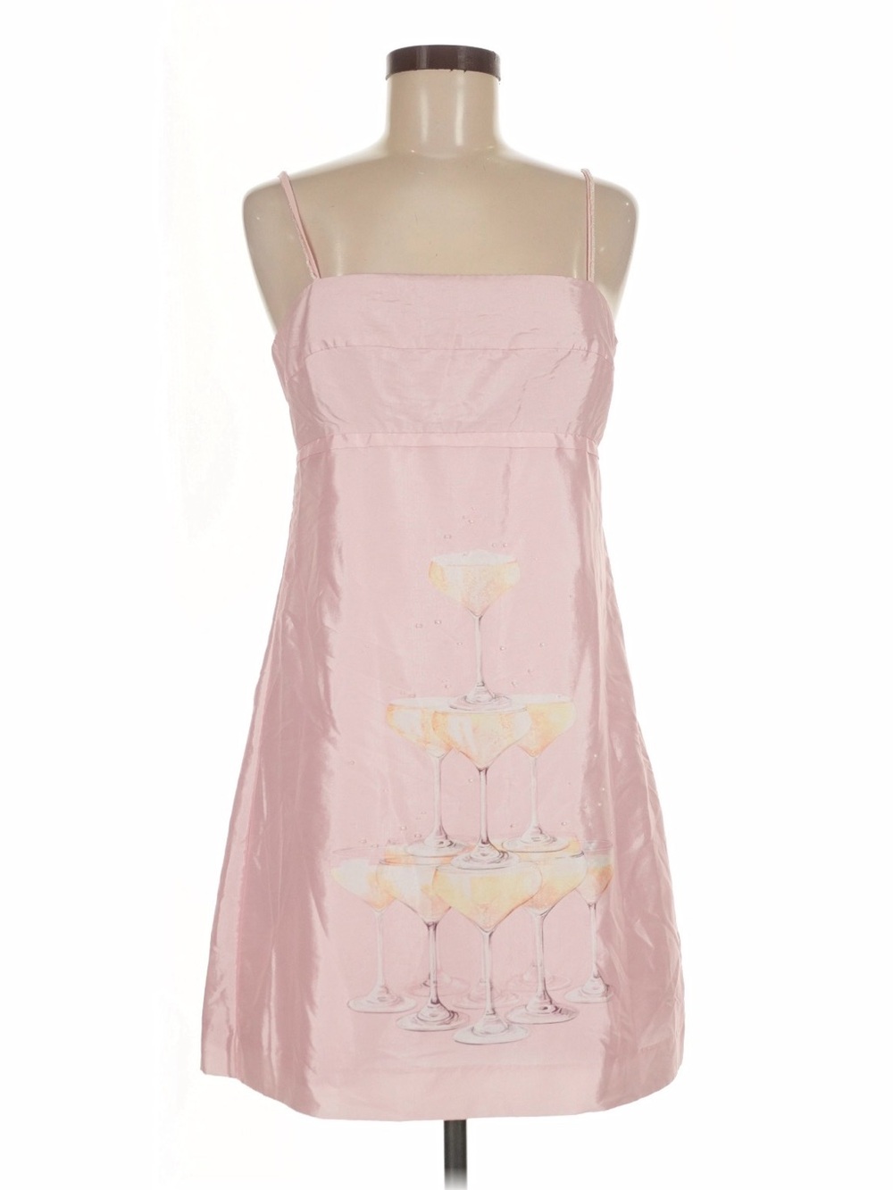Rachel Antonoff Gwen Champagne Tower Dress Size 2